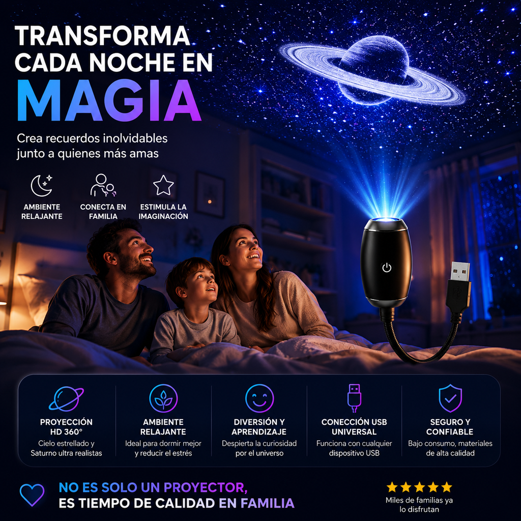 LUNARA™ SATURN LIGHT