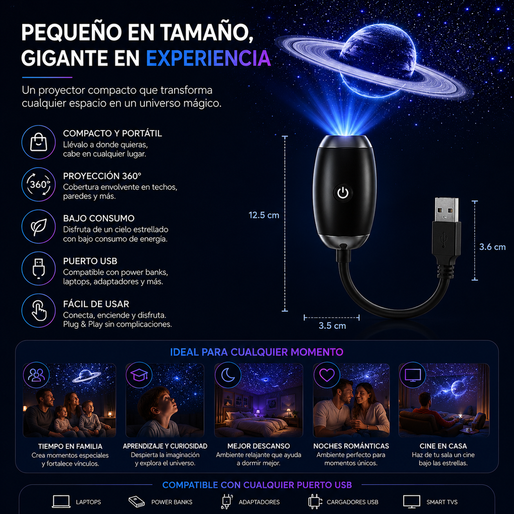 LUNARA™ SATURN LIGHT